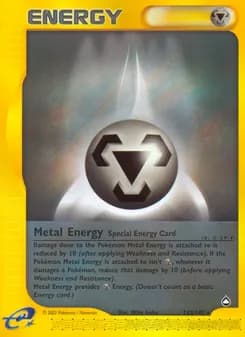 Metal Energy card in English