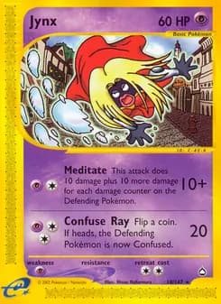 Jynx card in English