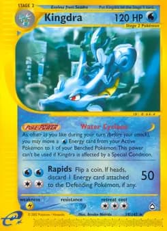 Kingdra card in English