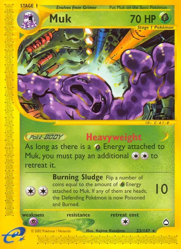 Muk card in English