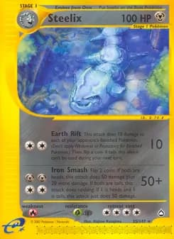 Steelix card in English