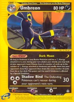 Umbreon card in English