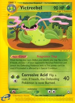 Victreebel card in English