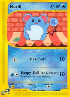 Marill card in English