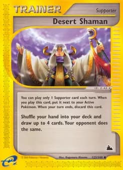 Desert Shaman card in English