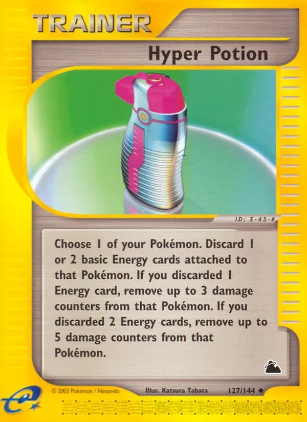 Hyper Potion card in English