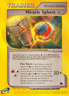 Miracle Sphere Alpha card in English