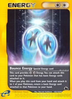 Bounce Energy card in English