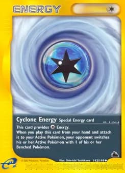 Cyclone Energy card in English