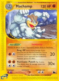 Machamp card in English