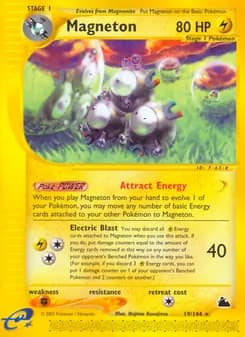 Magneton card in English