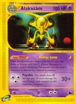 Alakazam card in English