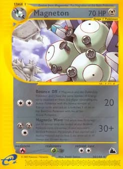 Magneton card in English