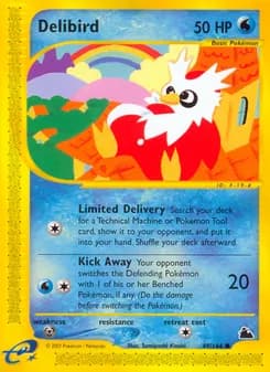 Delibird card in English