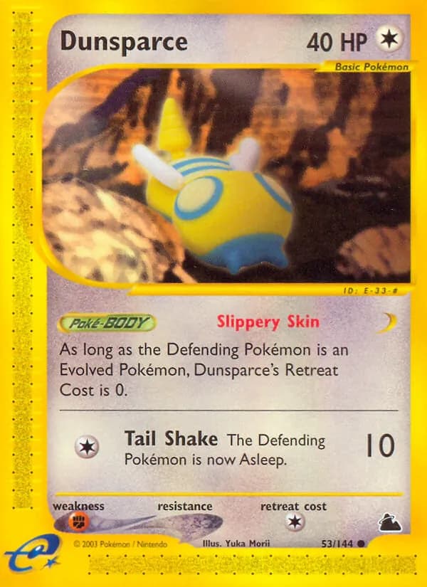 Dunsparce card in English