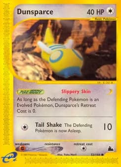 Dunsparce card in English