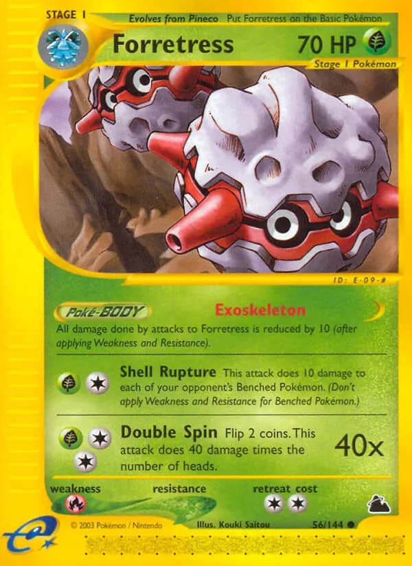 Forretress card in English