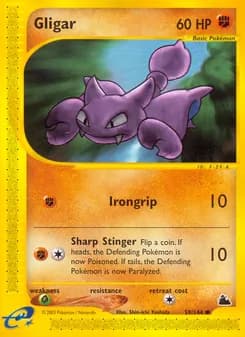 Gligar card in English