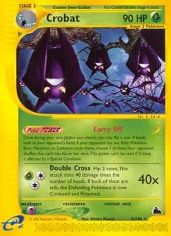 Crobat card in English