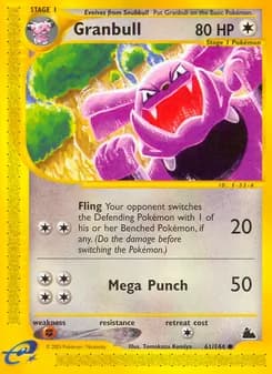 Granbull card in English