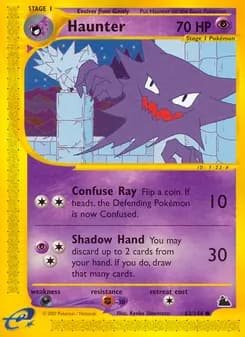 Haunter card in English