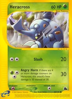 Heracross card in English