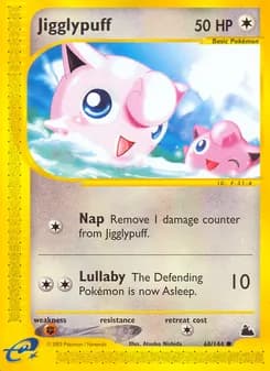 Jigglypuff card in English