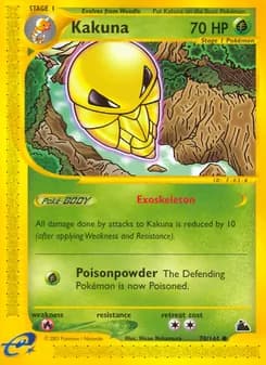 Kakuna card in English