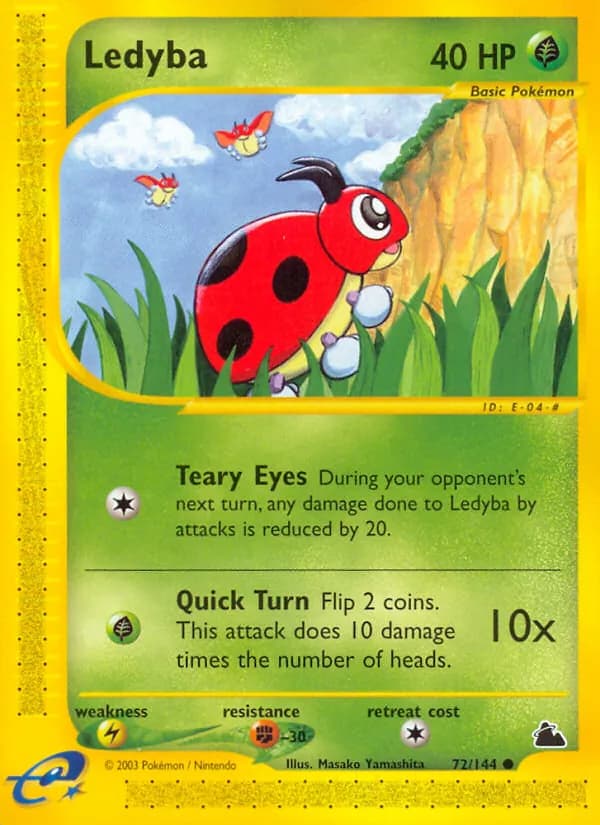 Ledyba card in English