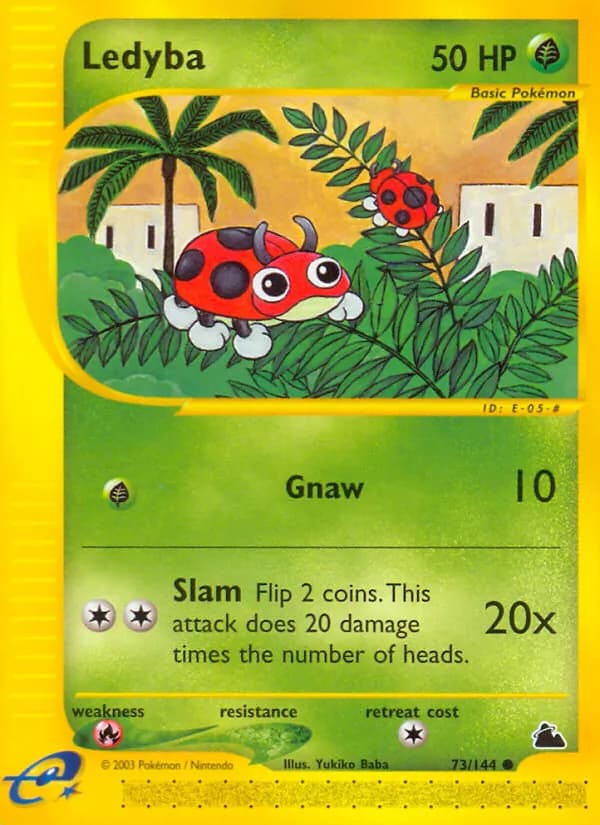 Ledyba card in English