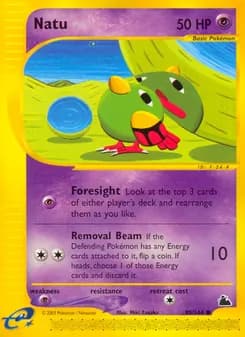 Natu card in English