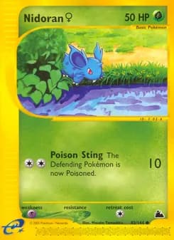 Nidoran♀ card in English