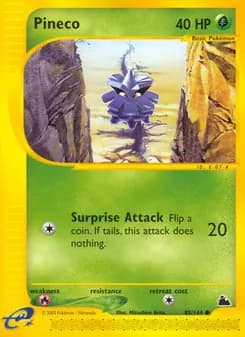 Pineco card in English