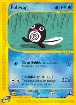 Poliwag card in English