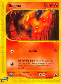 Slugma card in English