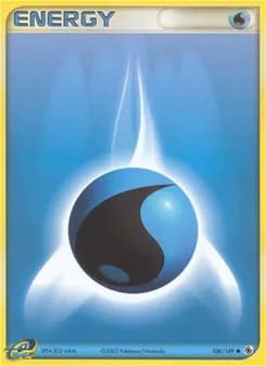 Water Energy card in English
