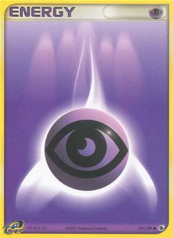 Psychic Energy card in English