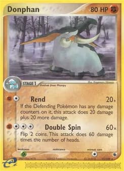 Donphan card in English