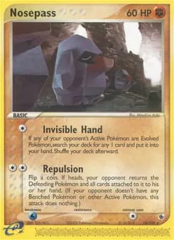 Nosepass card in English