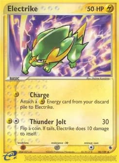 Electrike card in English