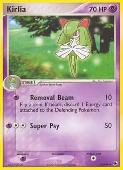Kirlia card in English