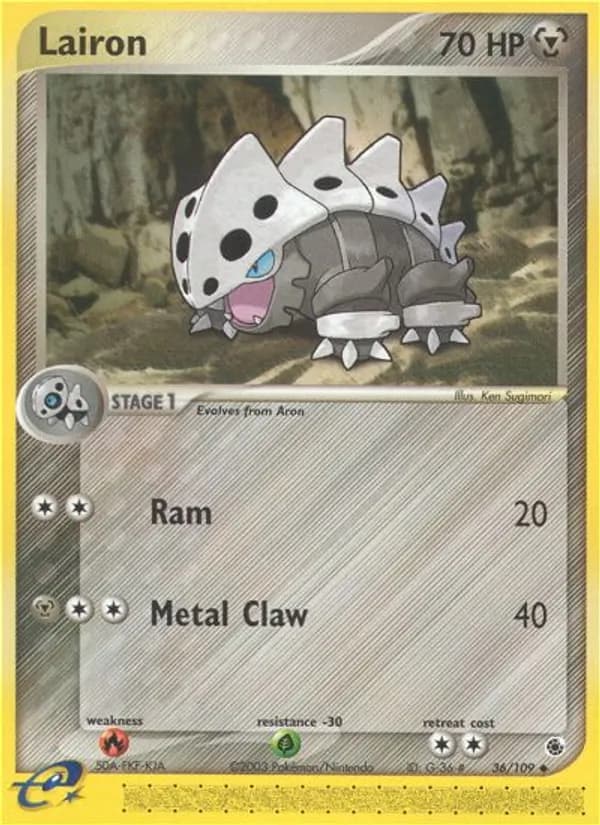 Lairon card in English