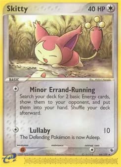 Skitty card in English