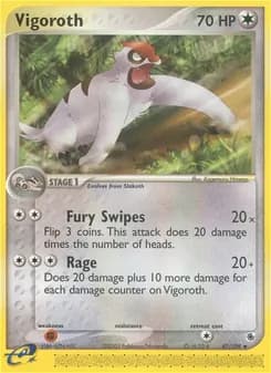 Vigoroth card in English