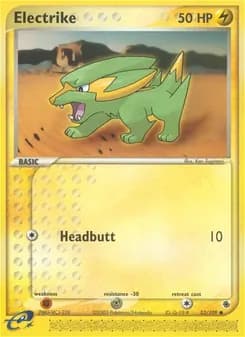 Electrike card in English
