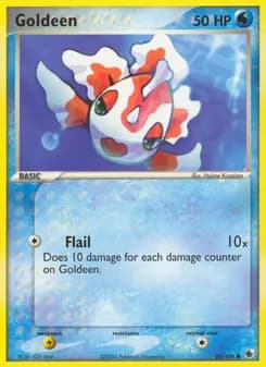 Goldeen card in English