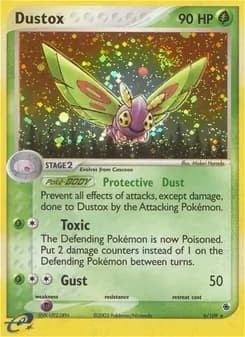 Dustox card in English