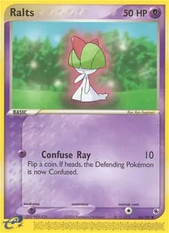 Ralts card in English