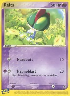 Ralts card in English