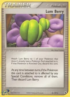 Lum Berry card in English